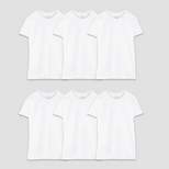 Fruit Of The Loom Men's Big & Tall Crew Neck T-Shirt Undershirt 6pk - White 2XL