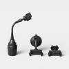 Car Mount (2-in-1) Matte Finish 2 pk - dealworthy™ Black - 2 of 4