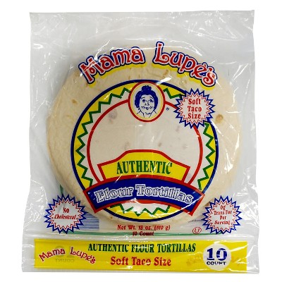 Mama Lupe's Taco Size Authentic Flour Tortillas - 18oz/10ct