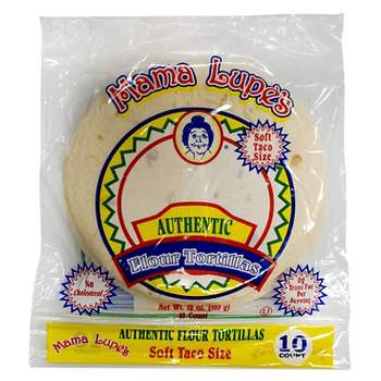 Mama Lupe's Taco Size Authentic Flour Tortillas