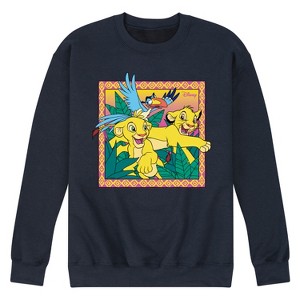 Men's - Disney - The Lion King Graphic Fleece Sweatshirt - 1 of 4