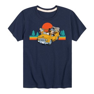 Boys' - Disney - Lets Hit The Road Short Sleeve Graphic T-Shirt - 1 of 4