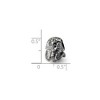 Black Bow Jewelry Sterling Silver Pharaoh Bead Charm - 3 of 4