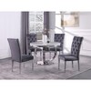 Best Master Furniture,Layla Modern Velvet Upholstered Side Chairs (Set of 2) - 2 of 2