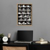 Notoriart Black and White Sneaker Collection Wall Art Framed - 2 of 4