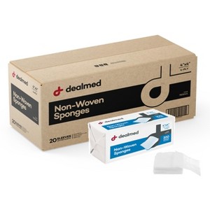 Gauze Pads, Non Sterile, Non Woven, 4" X 4", 4 Ply - 1 of 4