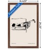 Trends International Rough Day No 01 Framed Wall Poster Prints - 3 of 4