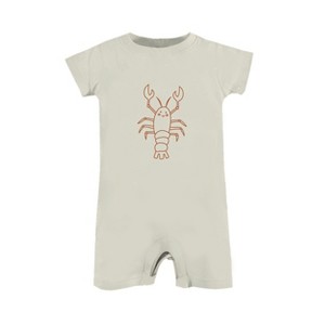 günamüna® Cotton Shortie Romper with DIAPER-ZiP - 1 of 4