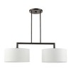 Livex Lighting Meridian 2 - Light Chandelier in  Black Chrome - 2 of 2