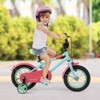 Infans 12" Kids Bike w/Adjustable Saddle Handlebar Removable Training Wheels Handbrake - 4 of 4