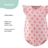 Baby Girl Rompers, 2pk - The Peanutshell® Navy Floral, Pink Navy, Newborn to 24 Months - 3 of 4