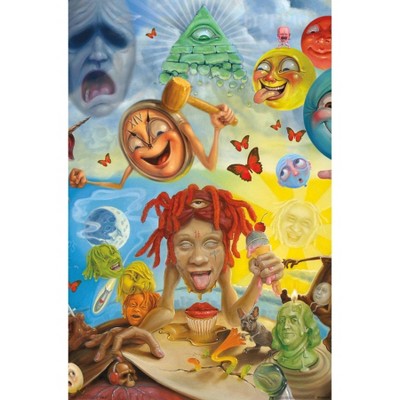 34" x 22" Trippie Redd: Art Unframed Wall Poster - Trends International