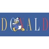 Women's Mickey & Friends Donald Duck Colorful Text Racerback Tank Top - 2 of 4
