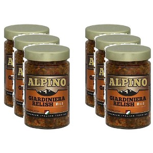 Alpino Relish Giardiniera Mild - Case of 6 - 12oz - 1 of 2