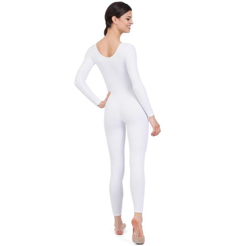 Tuta Intera Capezio A Maniche Lunghe Donna - Nylon/Spandex Per Danza E Fitness - Foto 5