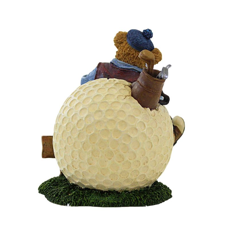 Enesco 4.0 Inch Wilson Puttenstuff Par For The Course Sports Golf Bearstone Figurines, 3 of 4