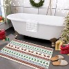 GustoWave Snowflake Christmas Holiday Decorative Area Rug for Bedroom Living Room, Colorful - 4 of 4