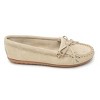 Minnetonka Women's Kilty Suede Moccasins - 3 of 4
