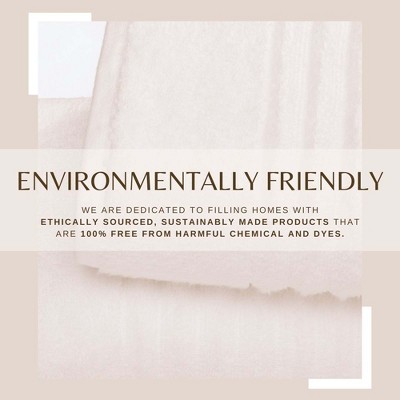 Blush Combed Cotton Ribbed Bath Towel Set for Kids
