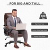 TiramisuBest PU Leather Office Chair for Big and Tall (400lb) with Adjustment - 4 of 4