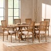 7pc Maria French Country Wood and Cane Expandable Dining Set Natural/Beige - Christopher Knight Home - 4 of 4