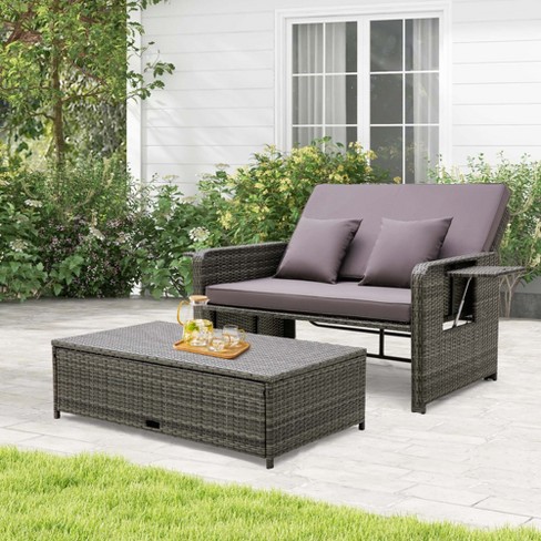 Rattan daybed deals