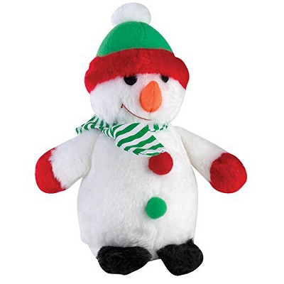 Zanies Holiday Friends Dog Toys, 9" Snowman