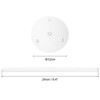 Unique Bargains Plastic Durable Smooth Food Cake Stands Clear 9.4 Inch 10 Pcs - 2 of 4