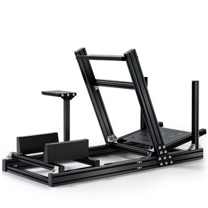 Dardoo Professional Grade Racing Sim Cockpit, Compatible with Logitech G PRO, Thrustmaster, Fanatec & More,No Seat Steering Wheel Pedal Shifter - 1 of 4