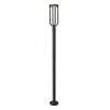 Z-Lite Leland 1 - Light Post Light in  Sand Black - 4 of 4