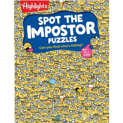 Spot the Impostor Puzzles - (Hardcover)