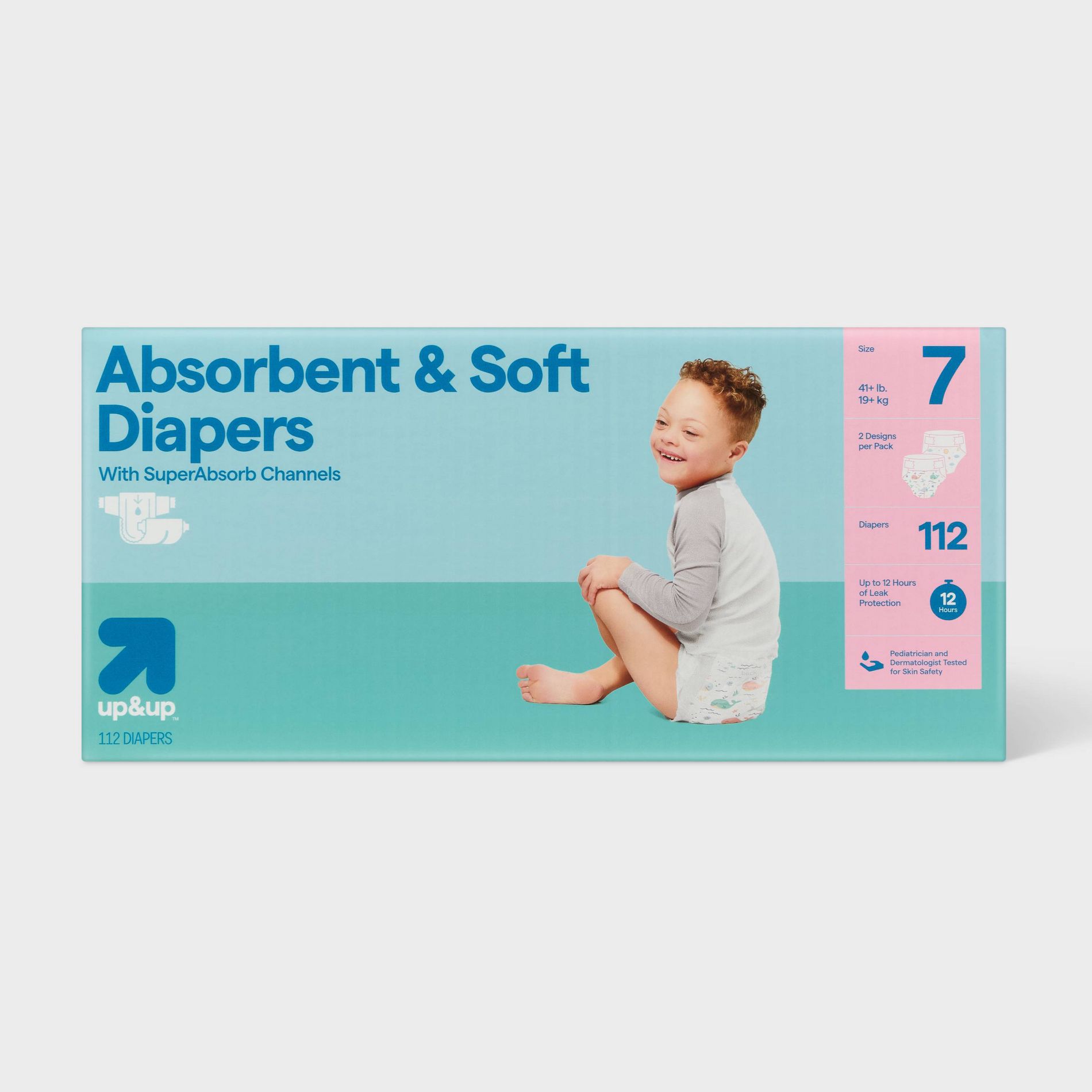Disposable Diapers - Size 7 - 112ct - up&up™