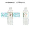 Big Dot of Happiness Let's Be Mermaids - Baby Shower or Birthday Party Water Bottle Sticker Labels - Set of 20 - 2 of 4