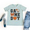 The Juniper Shop Basketball Game Day Coquette Youth Short Sleeve Tee - 4 of 4