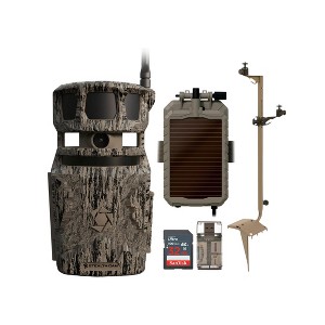 Stealth Cam Revolver 40MP Pro 360 Degree Cellular Trail Camera with Solar Battery Mounting Post 32GB Memory Cards and Card Reader - 1 of 4