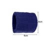 Unique Bargains Sport Absorbing Cotton Terry Cloth Wrist Sweatbands Wristbands 3.15" 1 Pair - 4 of 4