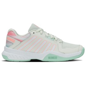 K-Swiss Women's Court Express Pickleball Shoe (Ice/White/Honeydew