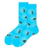 Blue Spider Socks from the Socks Panda from the Sock Panda (Women's Sizes, Adult Medium) - Great for Halloween - 3 of 3
