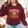 Simply Sage Market Pumpkin Spice Stripes Sweatshirt - 2 of 4