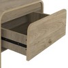 New Classic Furniture,Mara 15.75 in. Natural Rectangular Wood End Table - 3 of 4