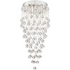 Vienna Full Spectrum Aida Chrome Chandelier Lighting 18" Wide Modern Pouring Crystal Glass Globes 7-Light Fixture for Dining Room House Kitchen Island - 4 of 4
