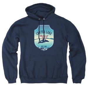 Men's Crater Lake National Park Illustrated Landscape Pull-Over Hoodie - 1 of 4