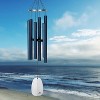 Woodstock Chimes Signature Collection, Bells of Paradise, 32'' Blue Wind Chime BPMPB - image 2 of 4
