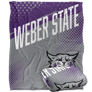 Weber State University Fan Zone Silky Touch Super Soft Throw Blanket 50x60 - 1 of 4