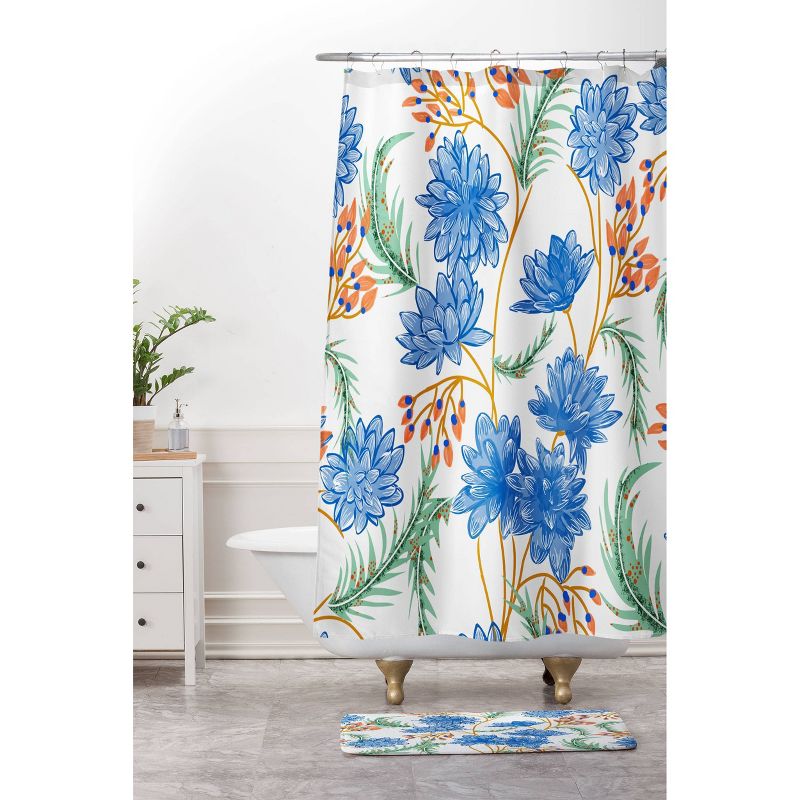 83 Oranges Good Will Shower Curtain Blue - Deny Designs, 4 of 7