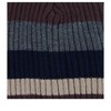 CTM Men's Heavy Knit Wool Blend Striped Winter Beanie Hat - 3 of 4