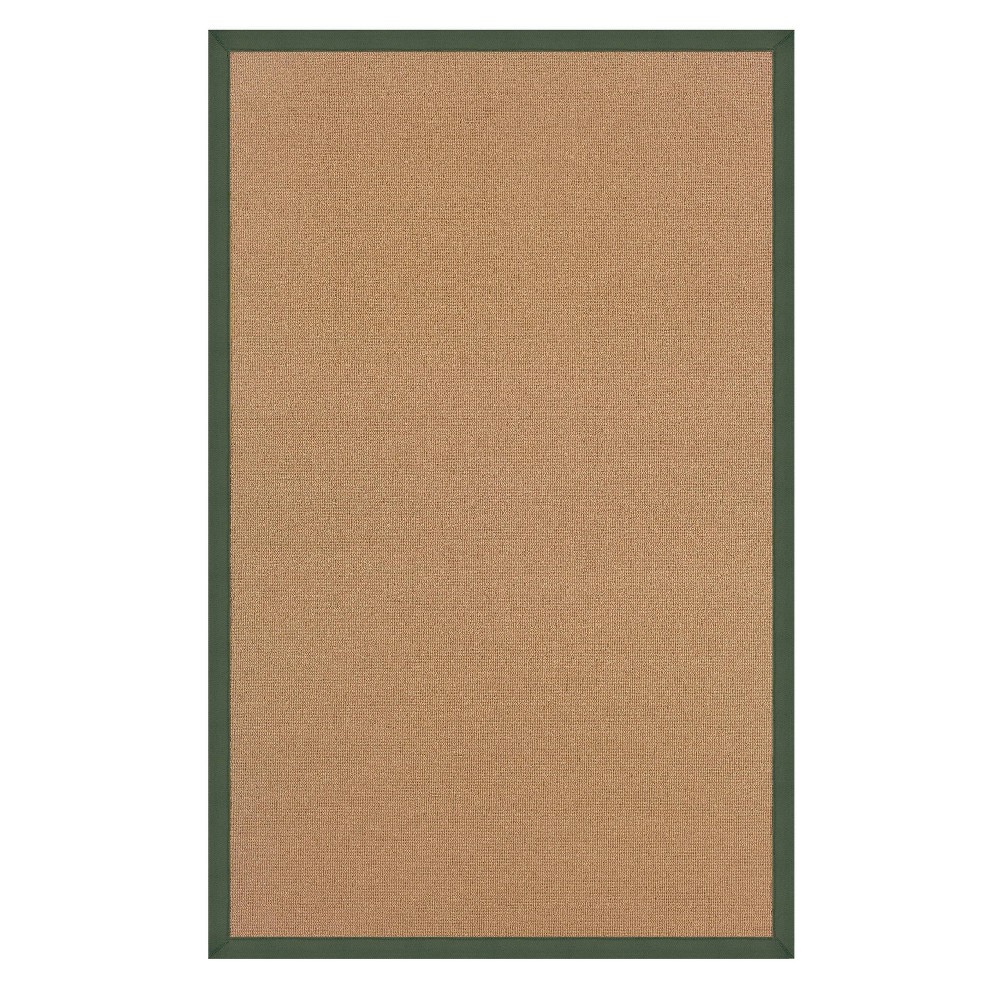 2'6inx12' Runner Athena Cork Wool Green - Linon