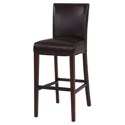 New Pacific Direct Milton Bonded Leather Bar Stool