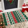 COZONY Christmas Holiday Themed Washable Non Slip Runner Rug for Hallway Kitchen Bedroom - 2 of 4