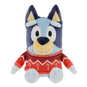 Animal Adventure 12" Bluey Christmas Sweater Plush-Bluey Stuffed Animal - 1 of 4